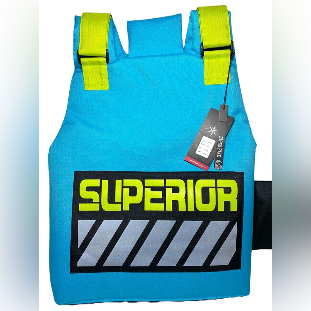 Black Pike Nylon Superior vest Pull Over One Size